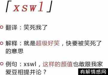 xswl是什么意思网络用语(xswl是什么意思网络用语怎么回复)