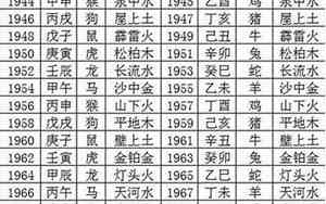 1998年五行属什么命,纳音什么命