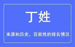 丁氏来源和历史的关系